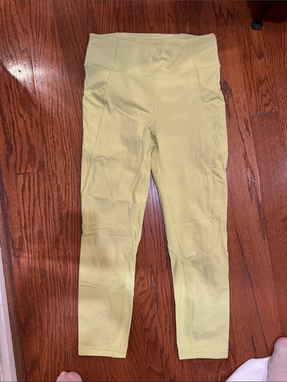 lululemon athletica High-Rise Leggings - Light Yellow Green